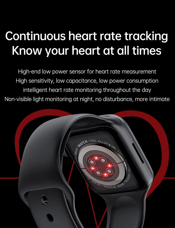 Смарт-годинник Smart Device 77 black  