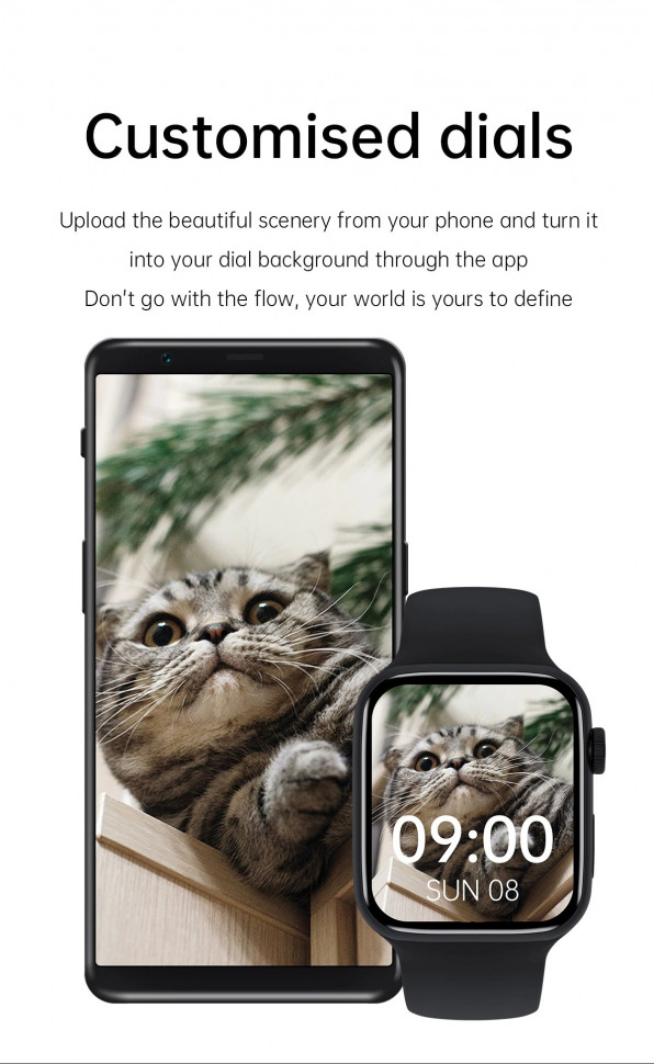 Смарт-годинник Smart Device 77 black  