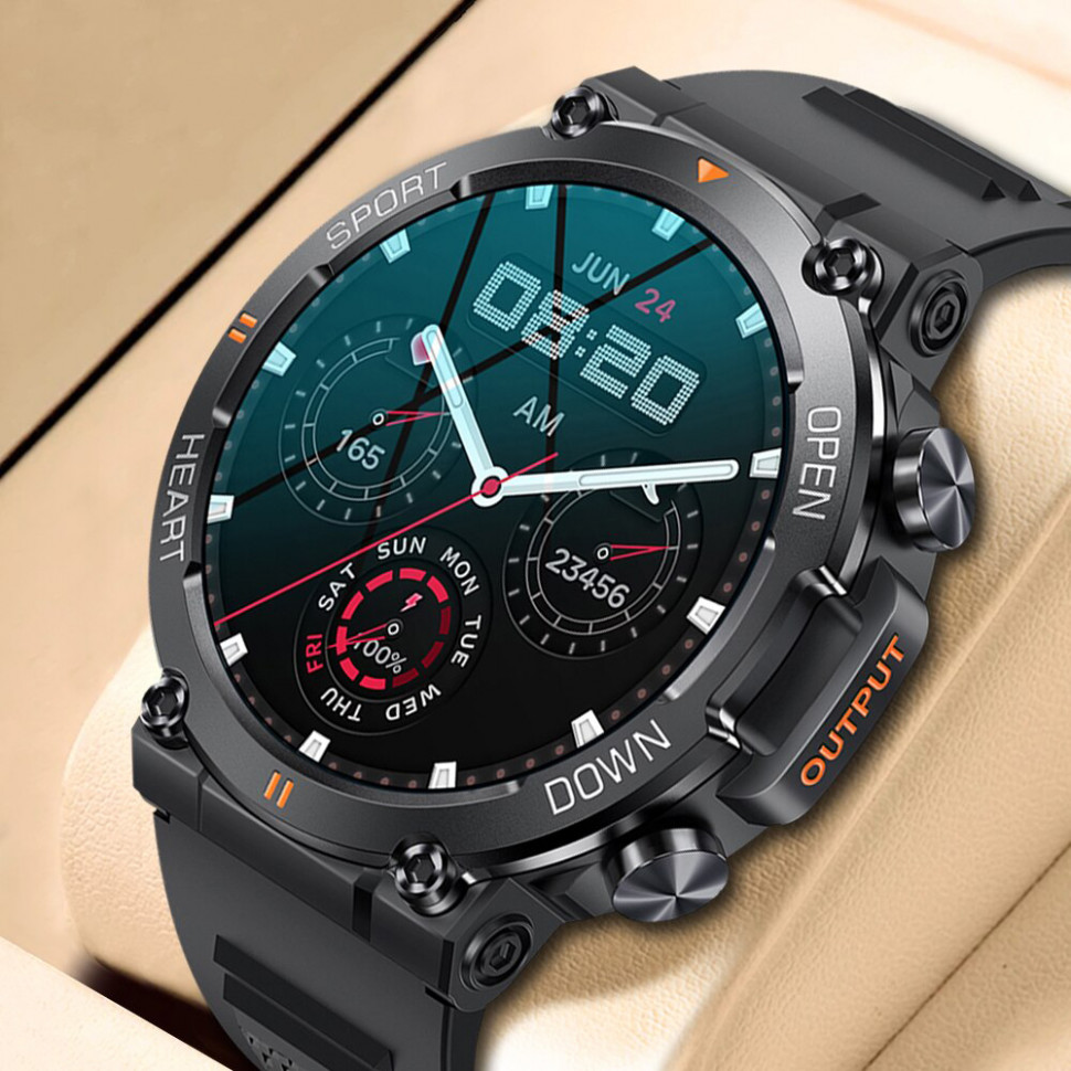 Смарт-годинник протиударний Smart Device 102 black 