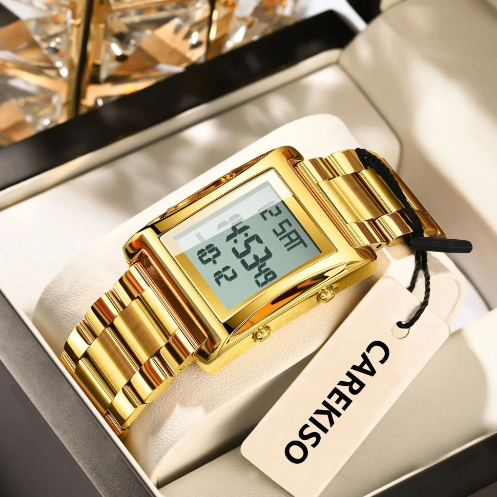 Чоловічий годинник CAREKISO gold