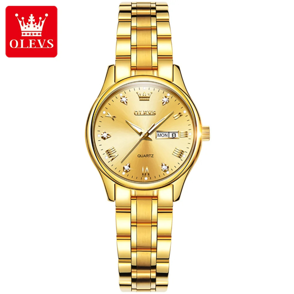 Жіночий годинник OLEVS gold 