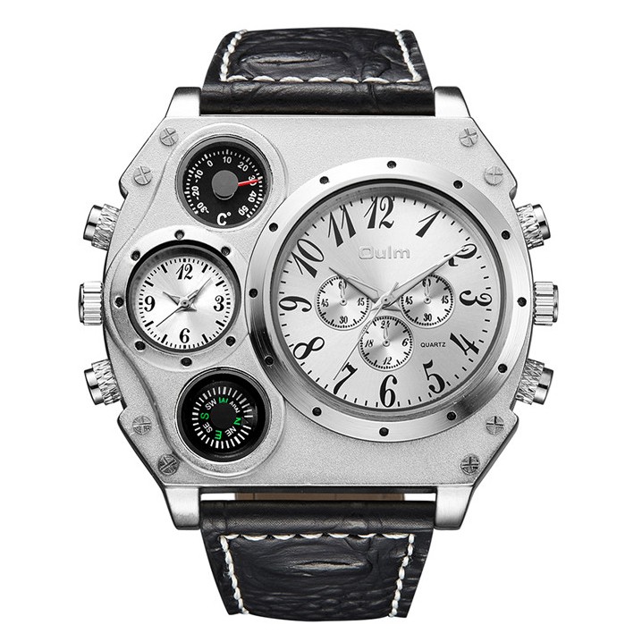 Чоловічий годинник Oulm silver