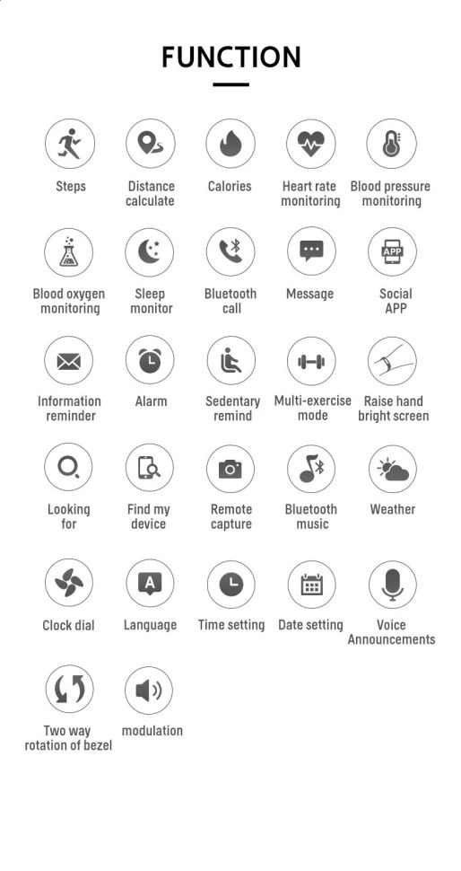 Смарт-годинник Smart Device 77 white+silver