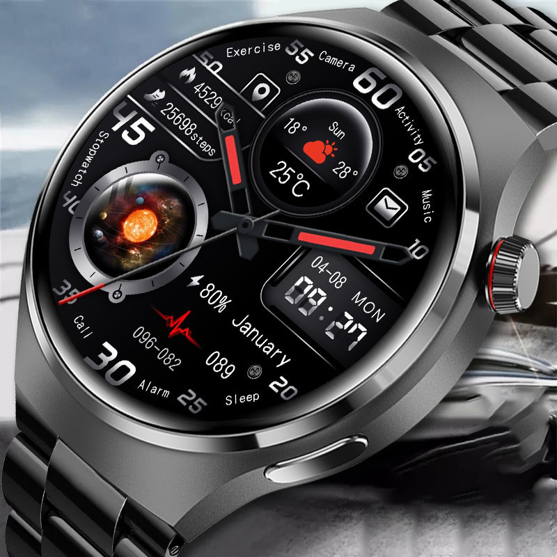 Смарт-годинник Smart Device 103 black steel, 2 ремінці