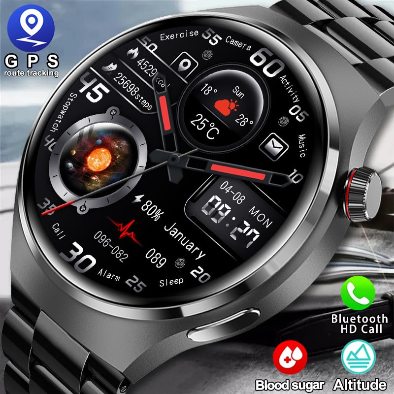 Смарт-годинник Smart Device 103 black steel, 2 ремінці