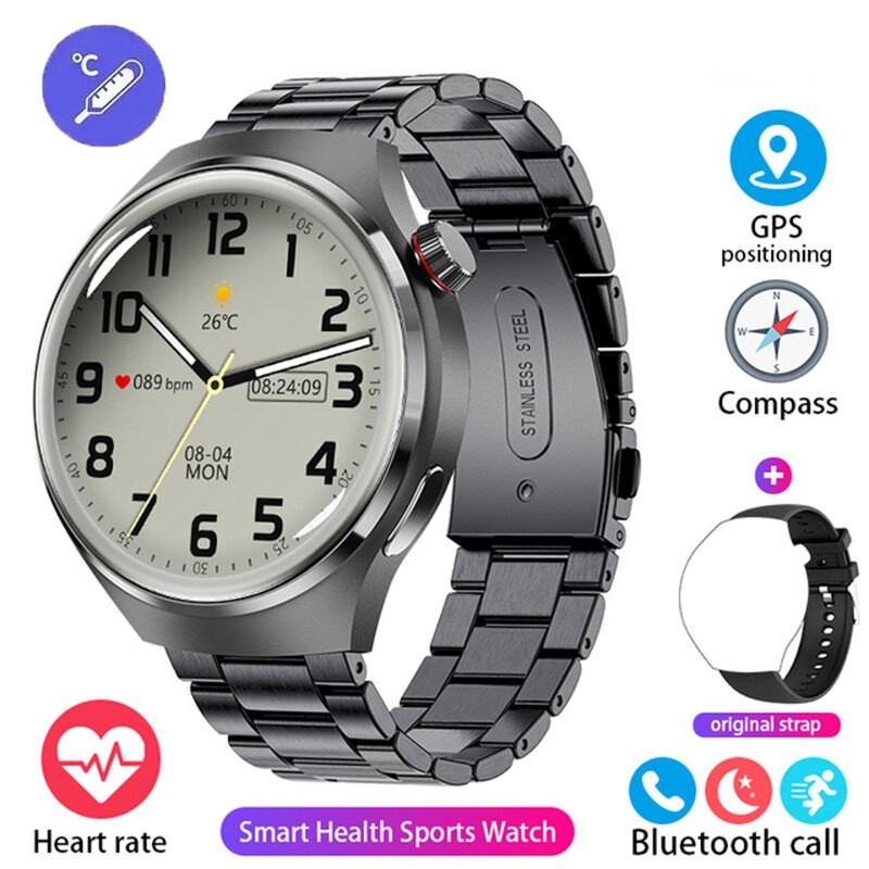 Смарт-годинник Smart Device 103 black steel, 2 ремінці