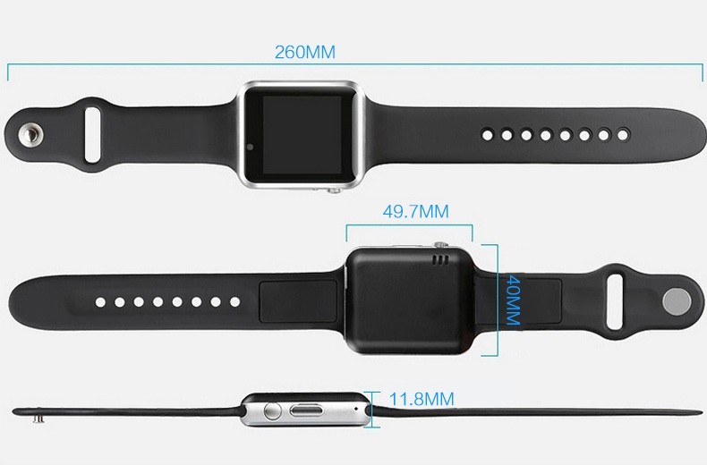 Смарт-годинник Smart Device 1 gold+brown