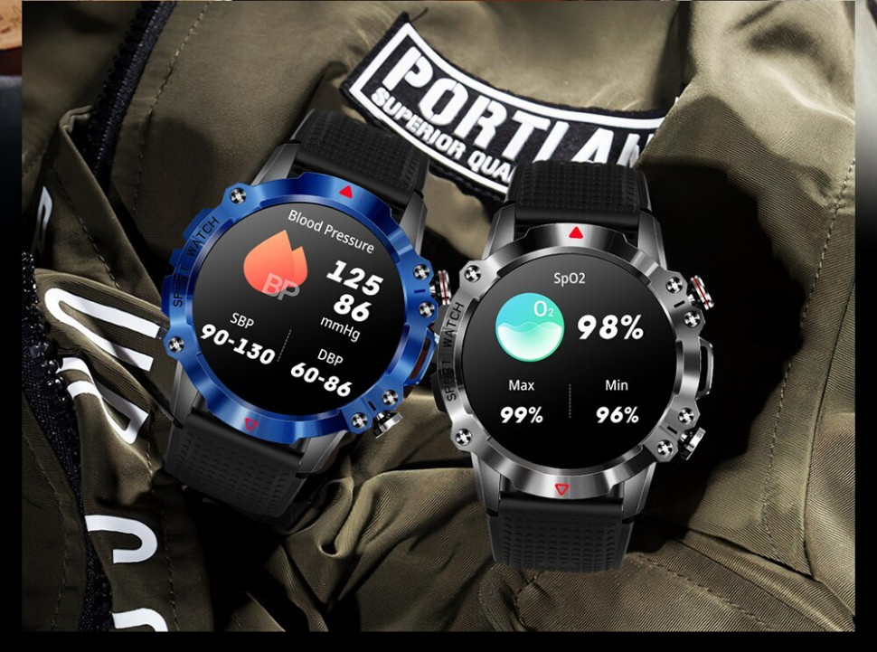 Смарт-годинник протиударний Smart Device 104 black