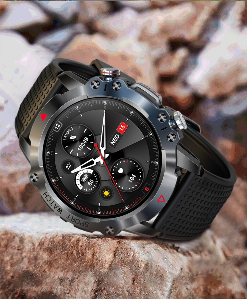 Смарт-годинник протиударний Smart Device 104 black