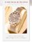 Жіночий годинник Poedagar gold milanese