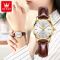 Жіночий годинник OLEVS gold + white