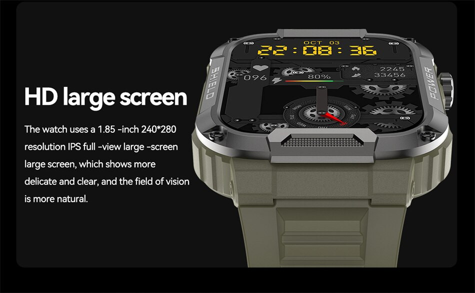Смарт-годинник протиударний Smart Device 105 black