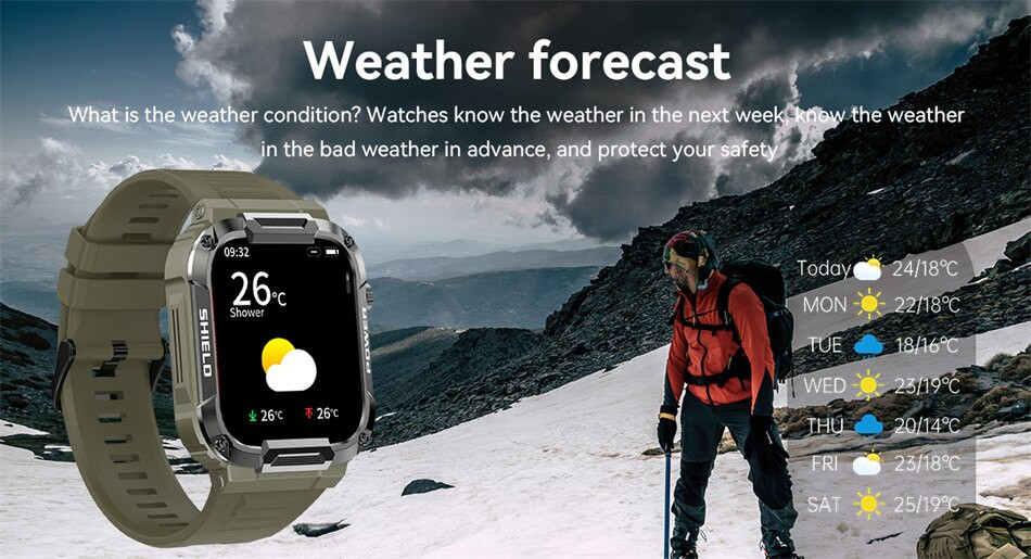 Смарт-годинник протиударний Smart Device 105 black
