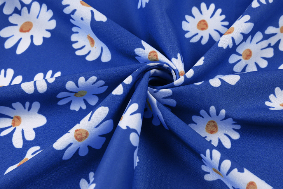Плаття "Wallot" dark-blue+ flowers 