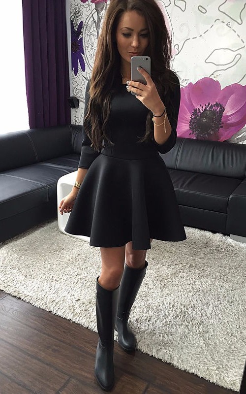 Плаття "Nicolet" black