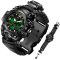 Чоловічий годинник Survival black | 2 ремінці