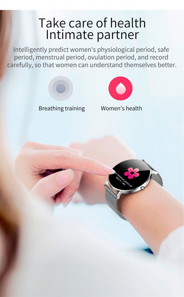 Смарт-годинник ультратонкий Smart Device 108 gold