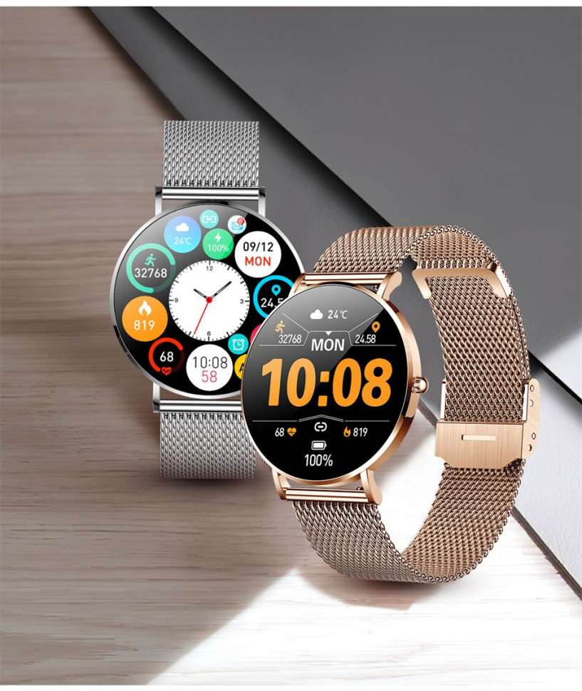 Смарт-годинник ультратонкий Smart Device 108 gold