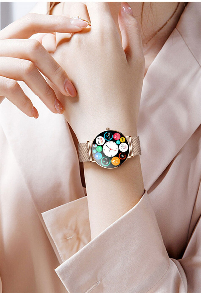 Смарт-годинник ультратонкий Smart Device 108 gold