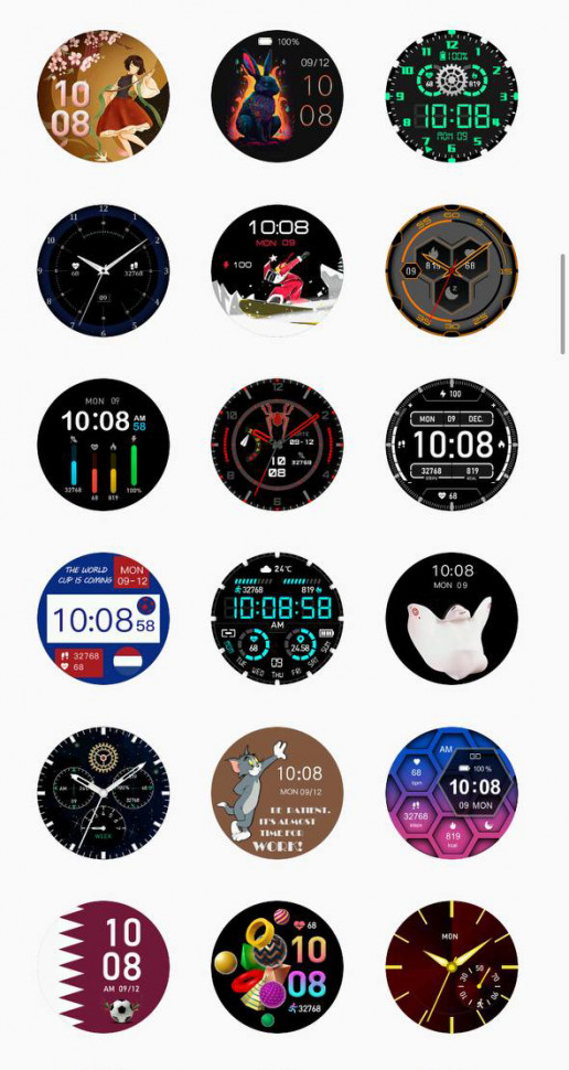 Смарт-годинник ультратонкий Smart Device 108 gold