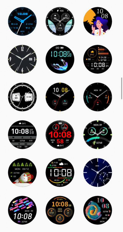 Смарт-годинник ультратонкий Smart Device 108 gold