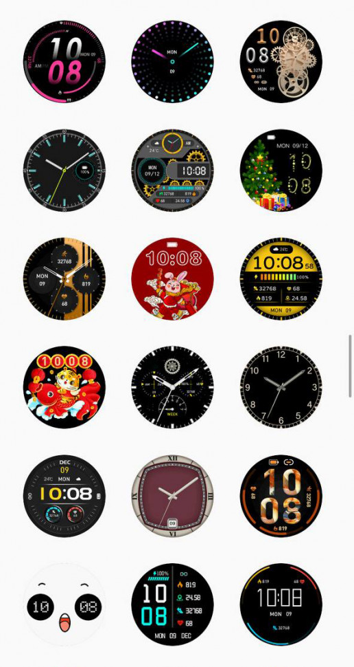 Смарт-годинник ультратонкий Smart Device 108 gold