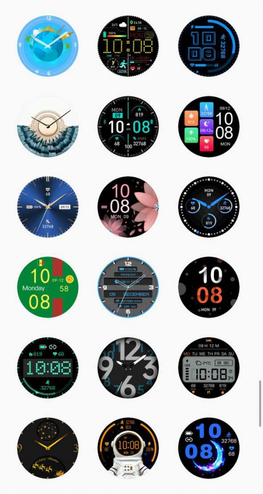 Смарт-годинник ультратонкий Smart Device 108 gold