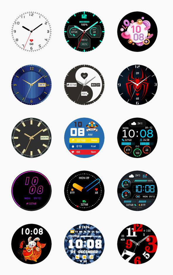 Смарт-годинник ультратонкий Smart Device 108 gold