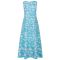 Плаття "Wallot" blue+ flowers
