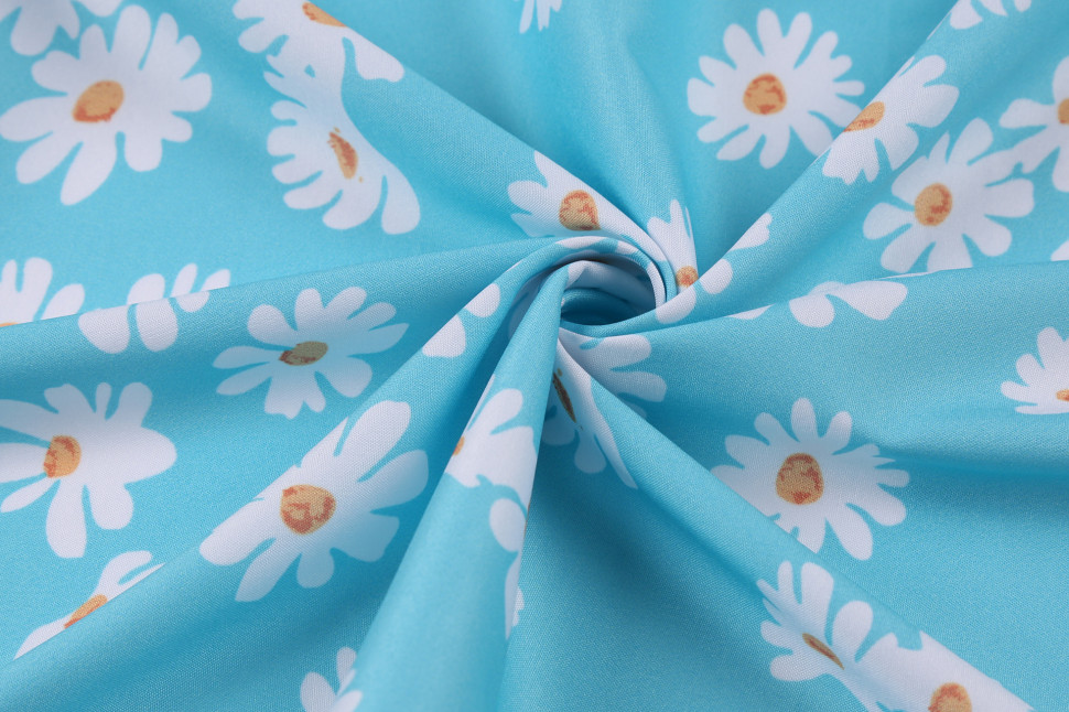Плаття "Wallot" blue+ flowers