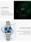 Жіночий годинник OLEVS silver + blue