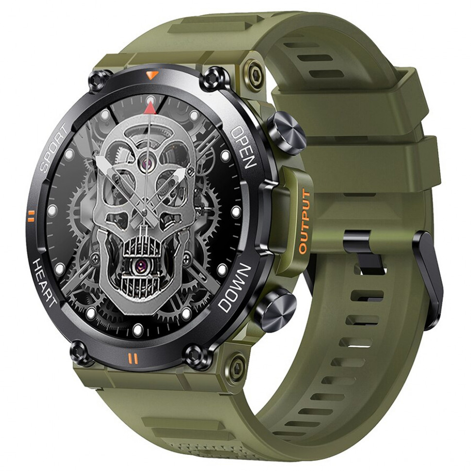 Смарт-годинник протиударний Smart Device 102 Army Green