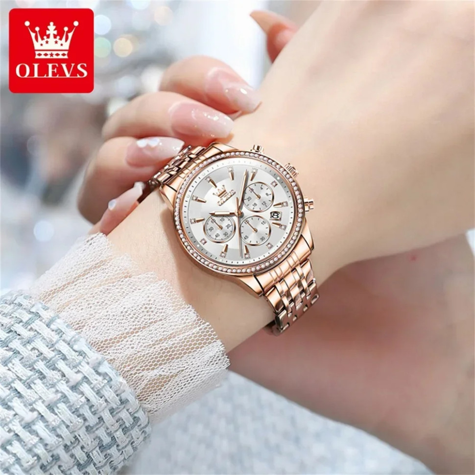 Жіночий годинник OLEVS gold