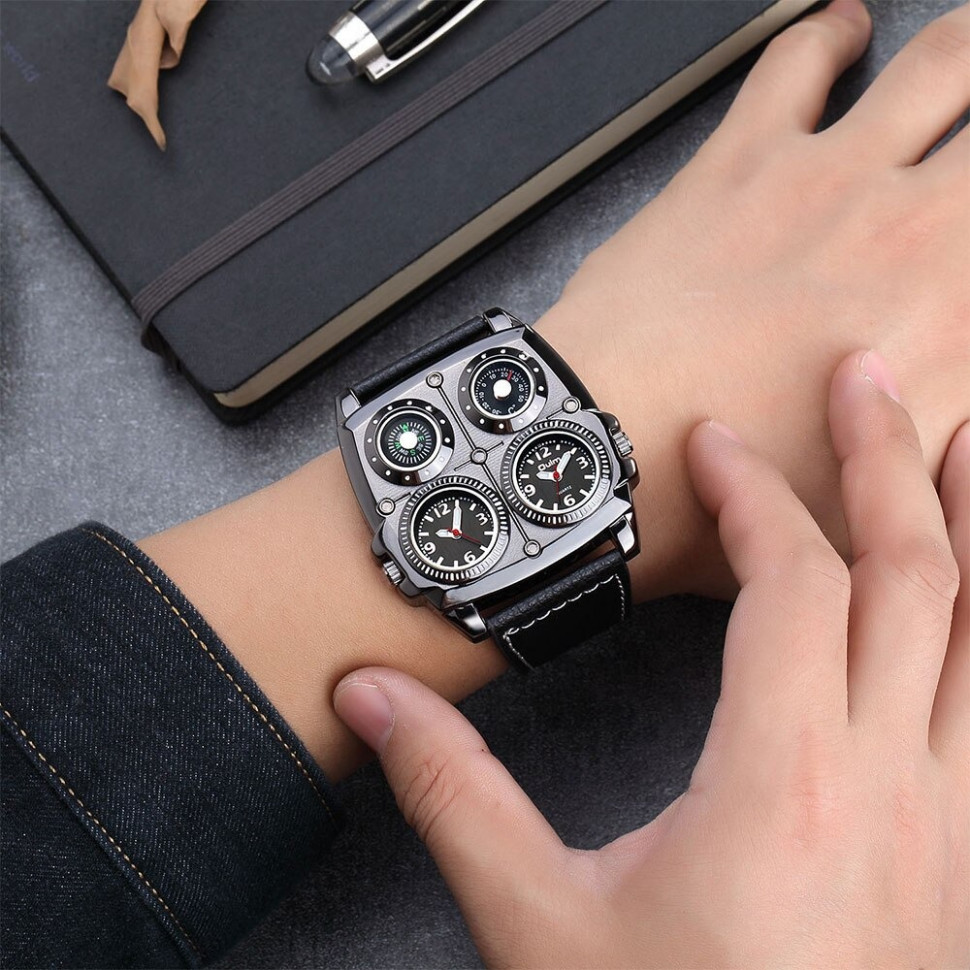 Чоловічий годинник Oulm black