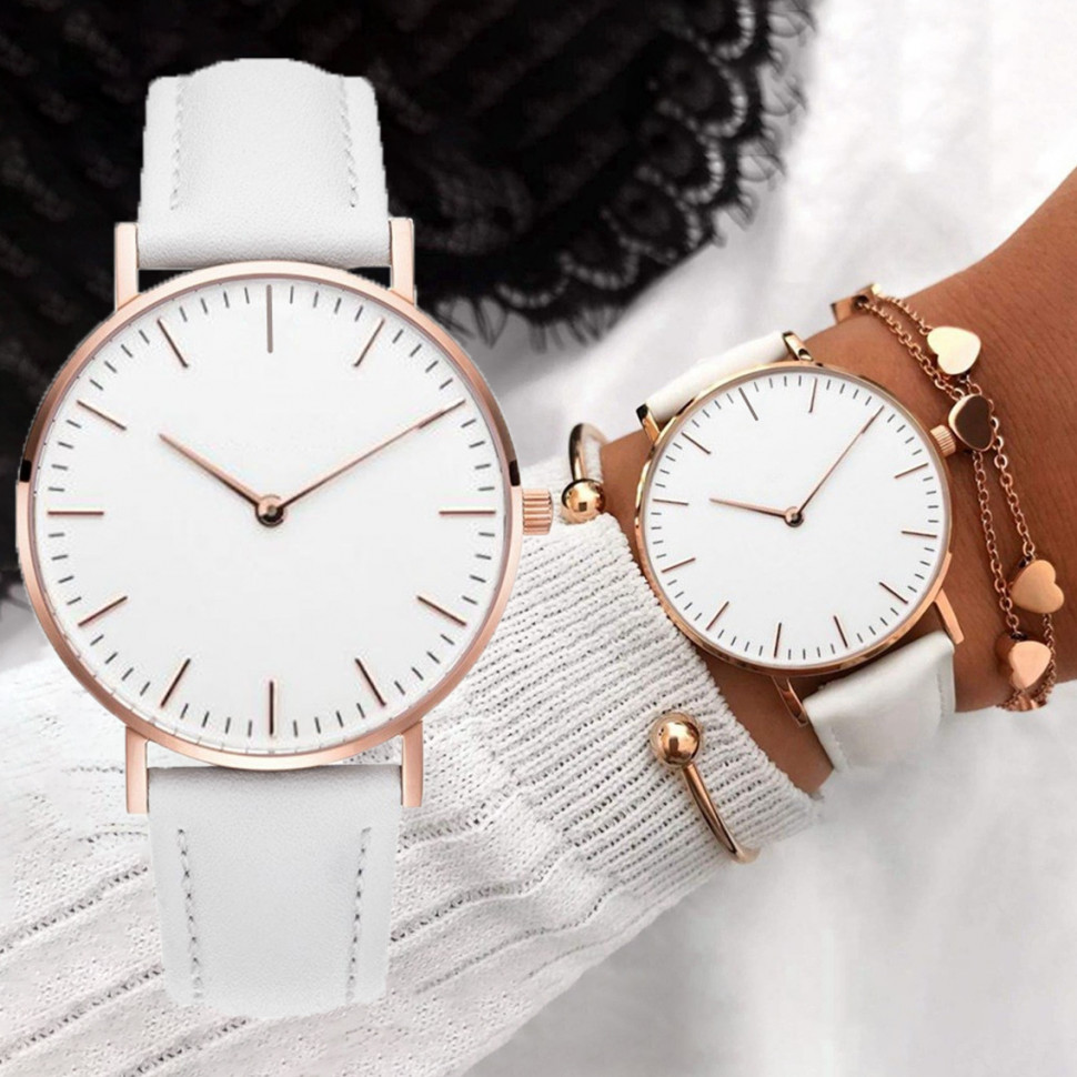 Жіночий годинник white №29008