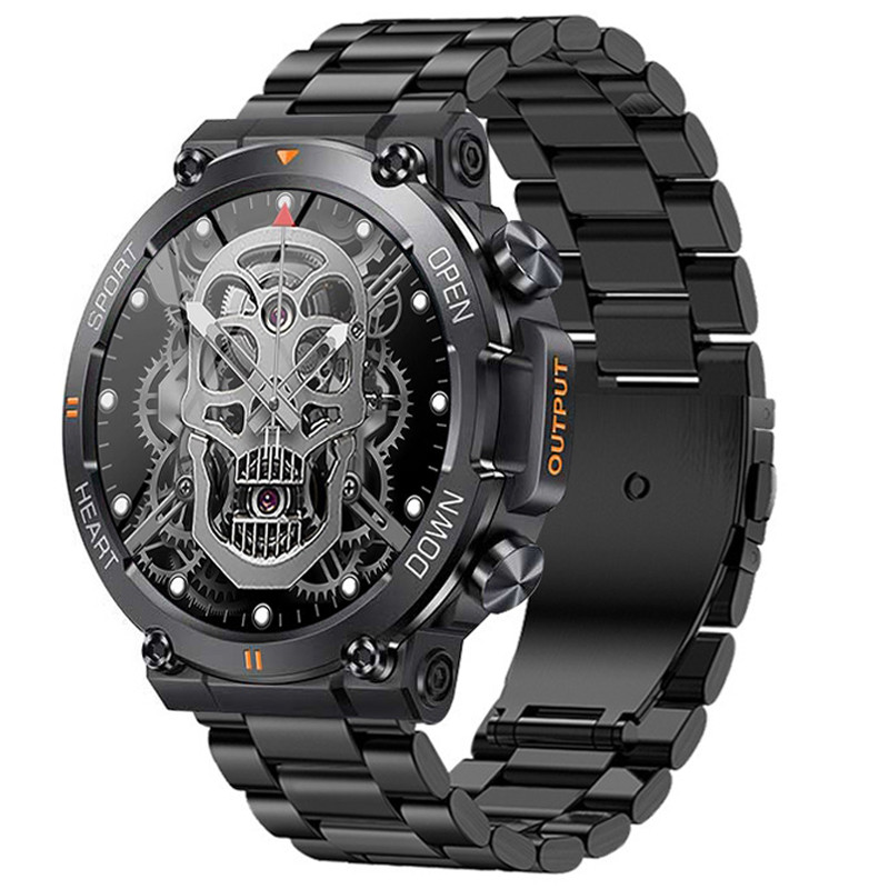 Смарт-годинник протиударний Smart Device 102 black steel