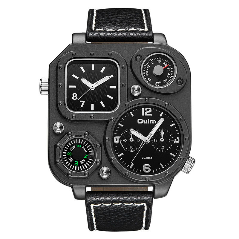 Чоловічий годинник Oulm black 