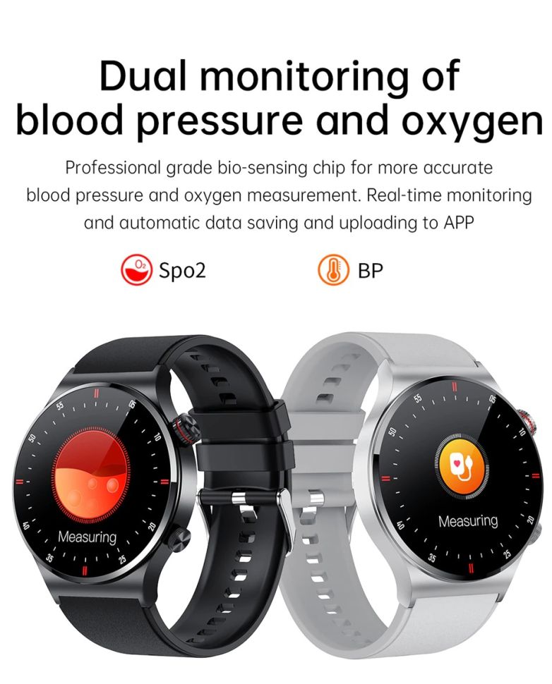 Смарт-годинник Smart Device 95 black silicon