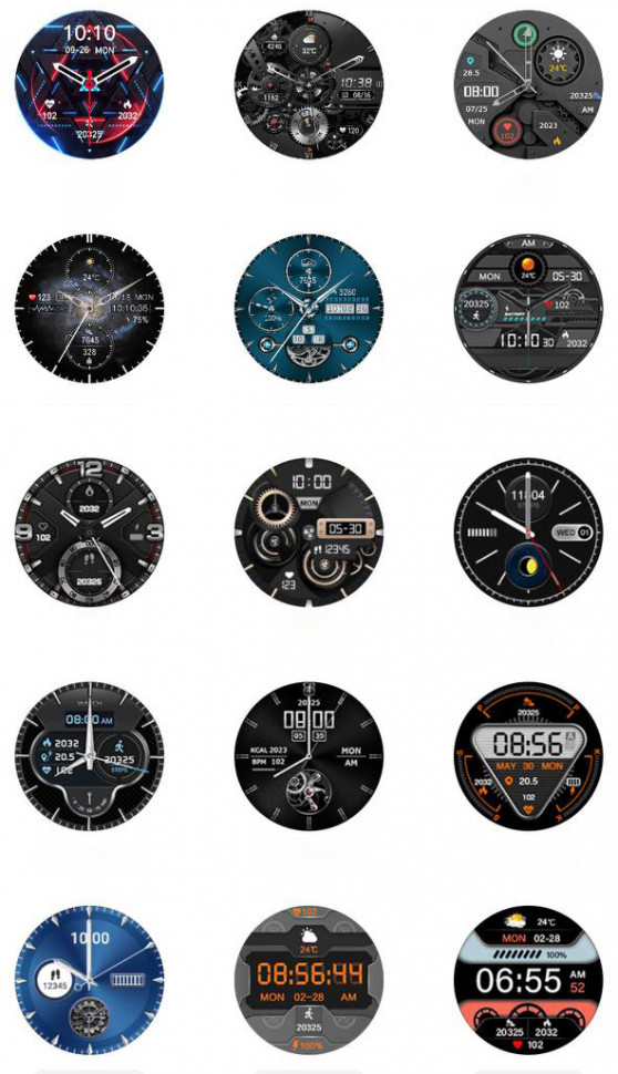 Смарт-годинник Smart Device 95 black silicon
