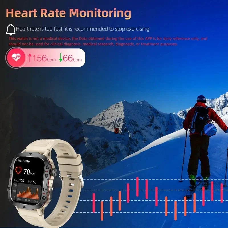 Смарт-годинник протиударний Smart Device 7 black steel