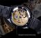 Чоловічий годинник механічний Forsining black+gold