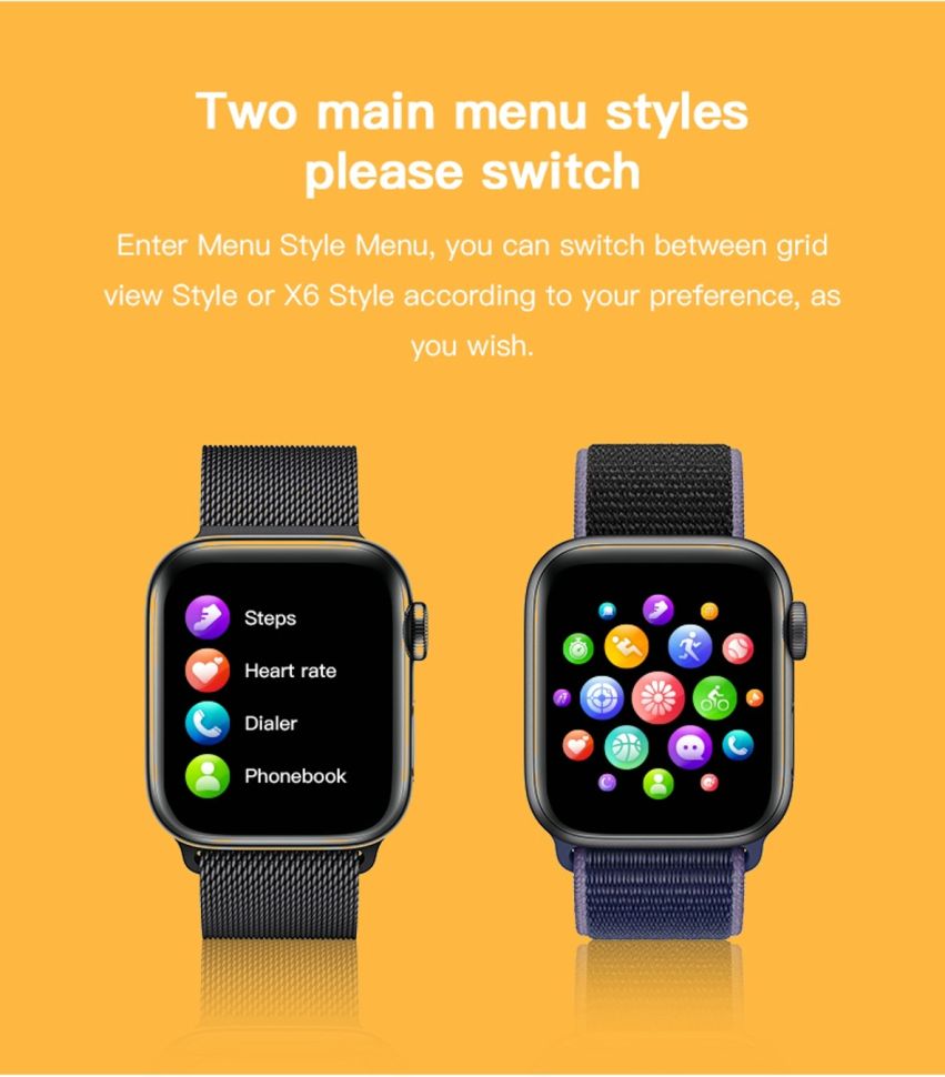 Смарт-годинник Smart Device 87 silver