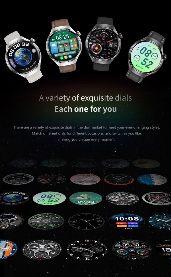 Смарт-годинник Smart Device 103 silver steel, 2 ремінці