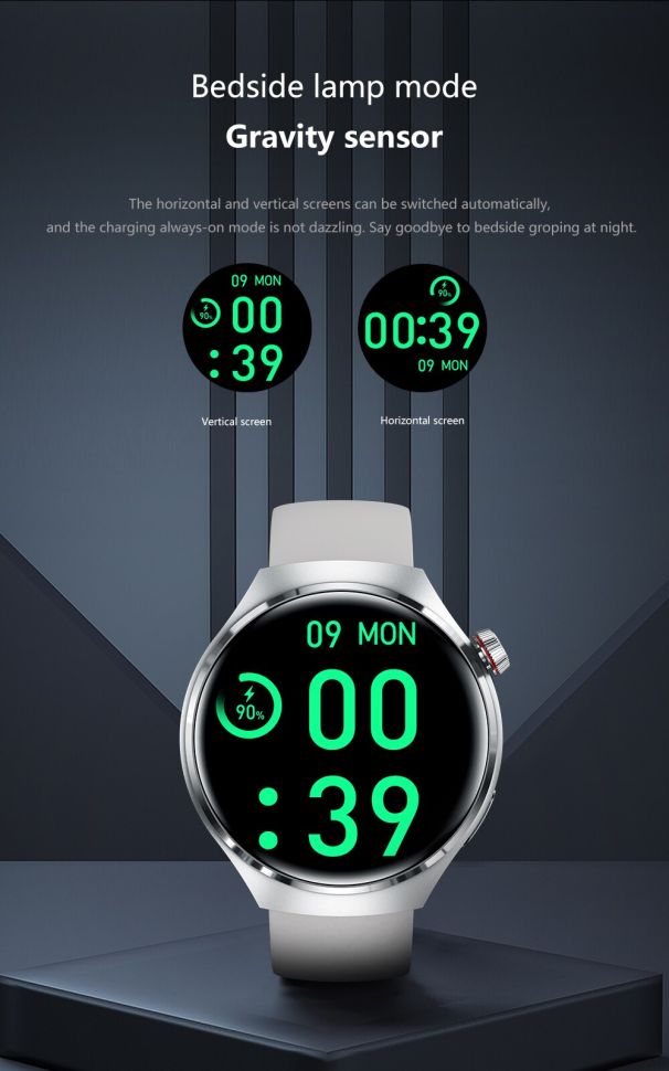 Смарт-годинник Smart Device 103 silver steel, 2 ремінці