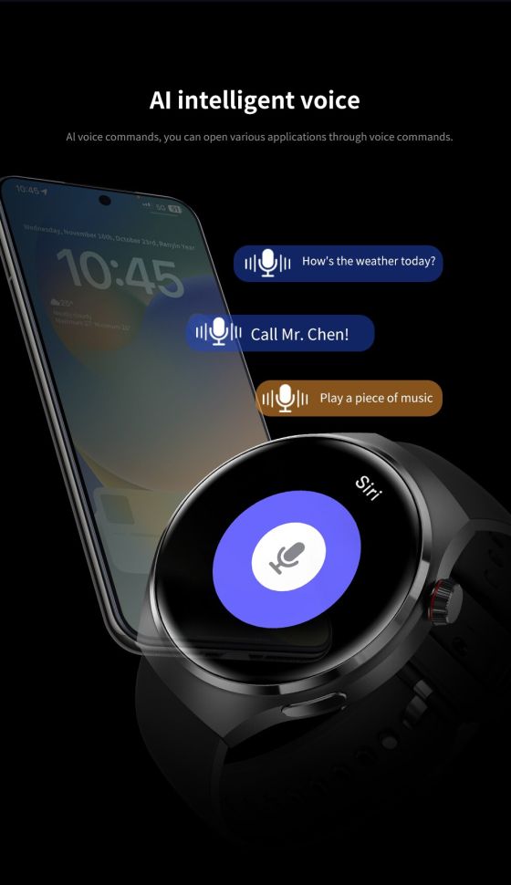 Смарт-годинник Smart Device 103 silver steel, 2 ремінці