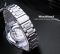 Чоловічий годинник механічний Forsining silver + black 