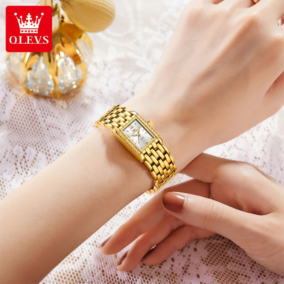 Жіночий годинник OLEVS gold 