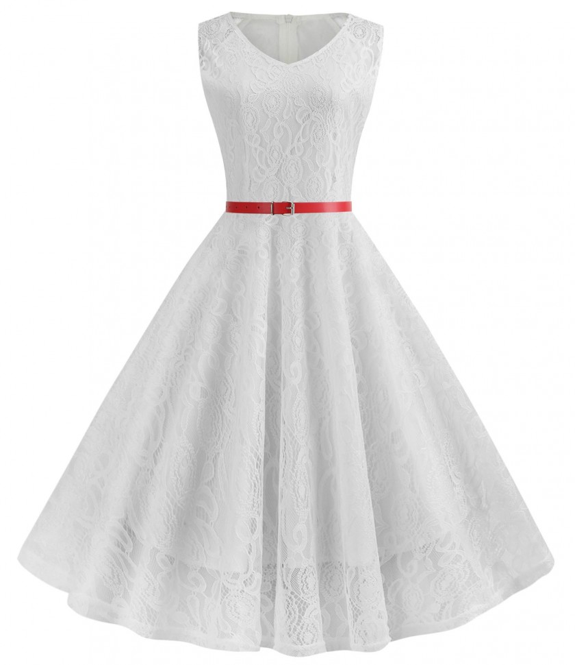 Плаття "Evet" white