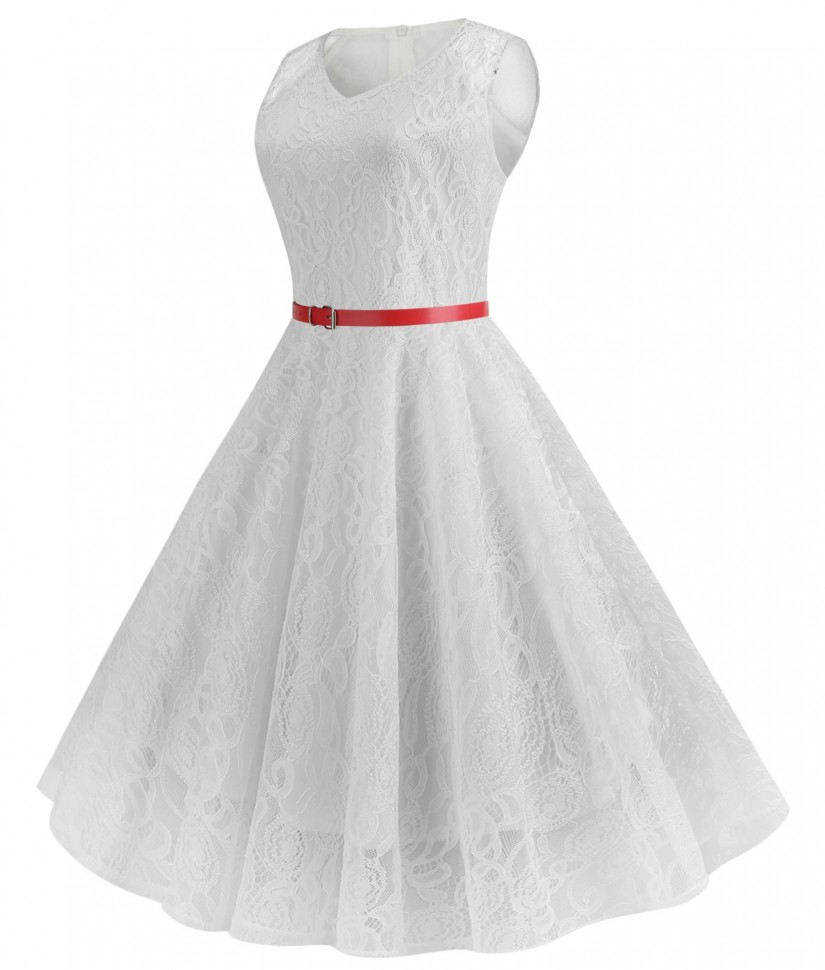 Плаття "Evet" white