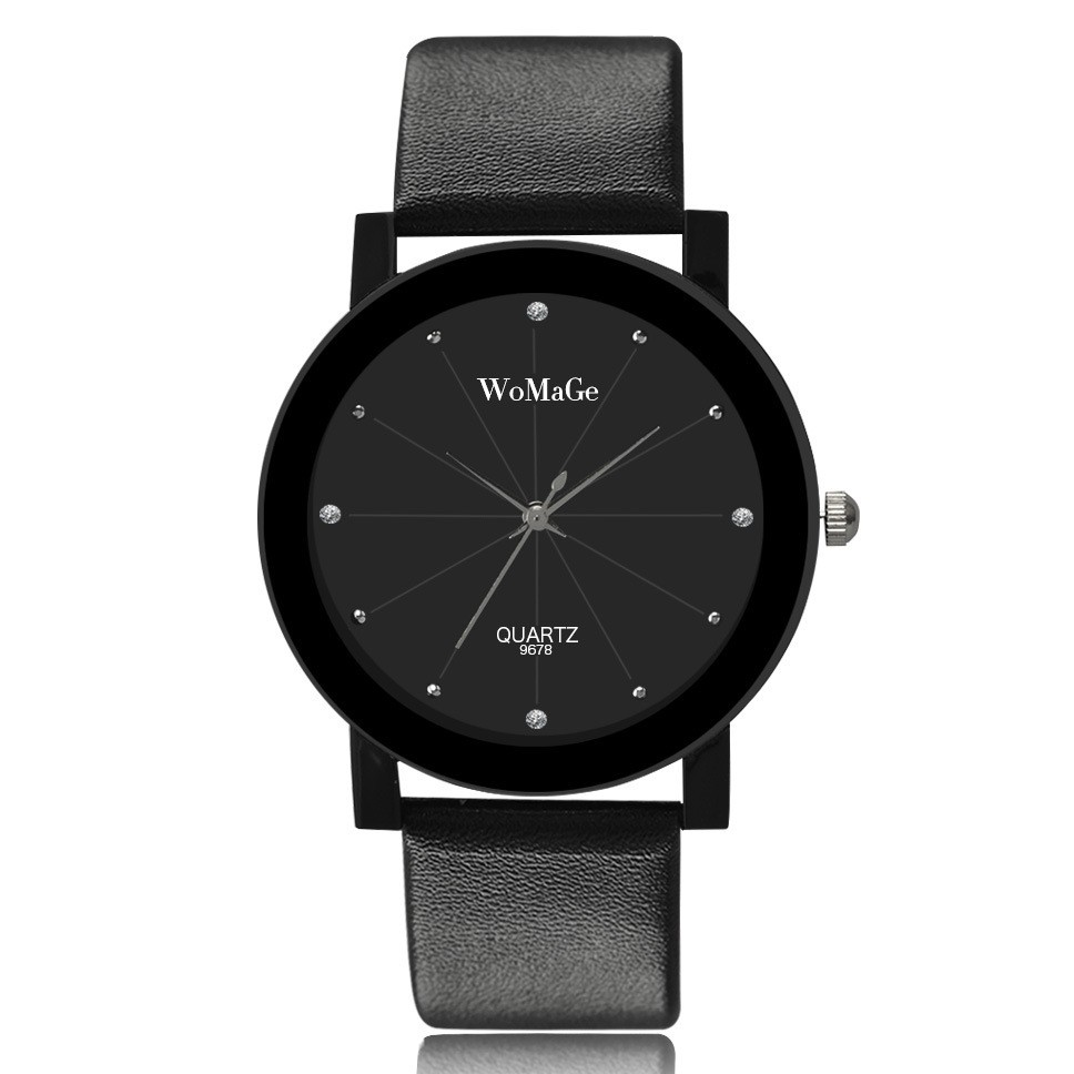 Жіночий годинник WoMaGe black